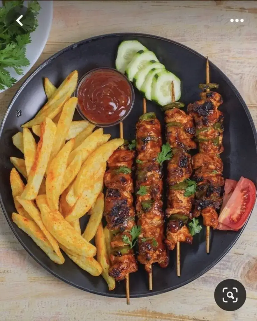 شيش طاووق وخبز